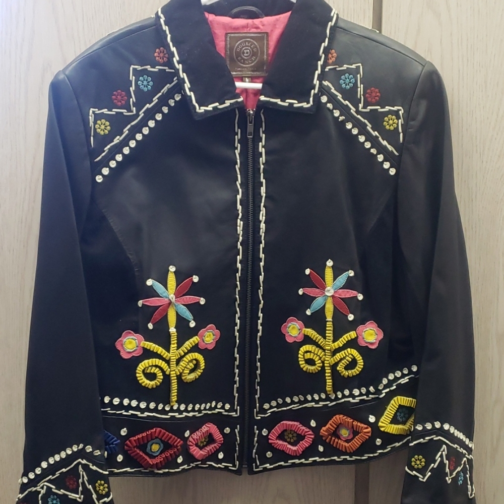 Double D Ranch Leather Jacket